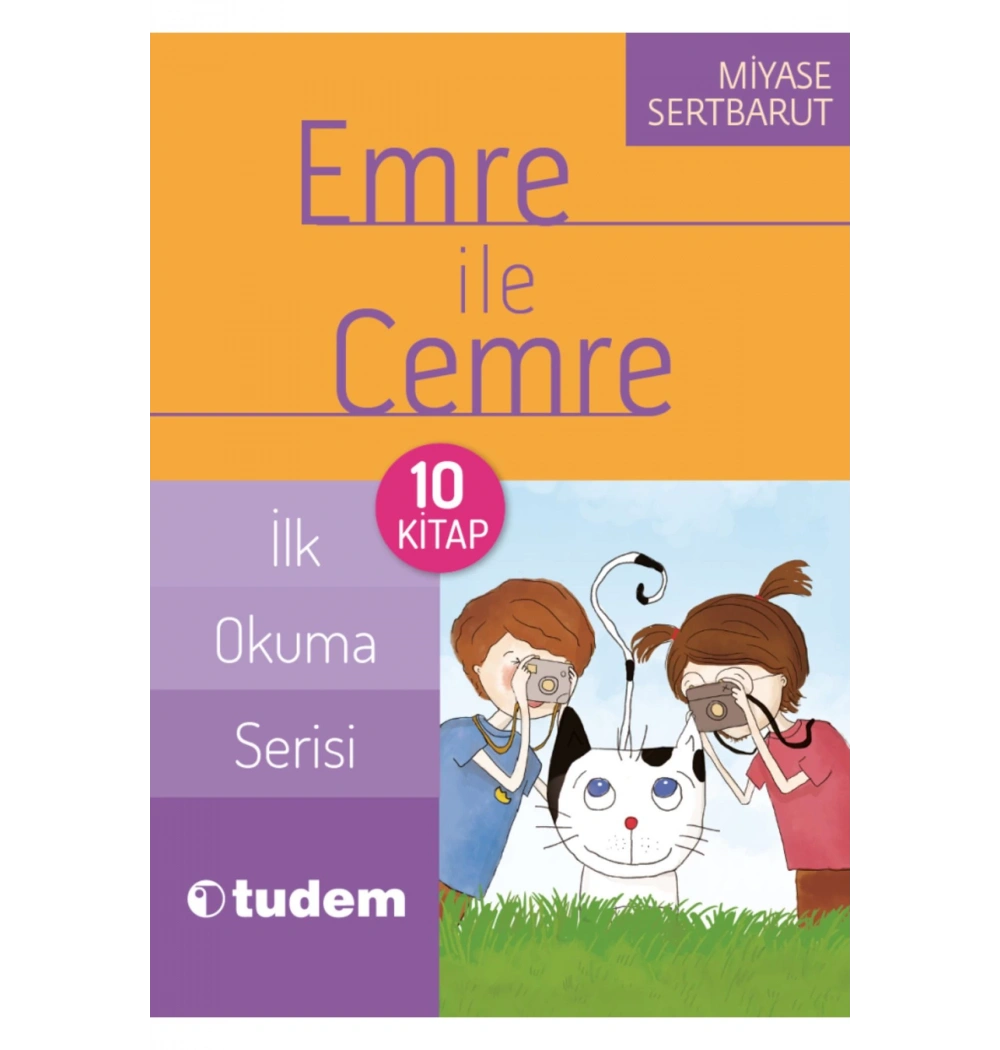 Emre İle Cemre İlkokuma Serisi 10 Kitap Tudem