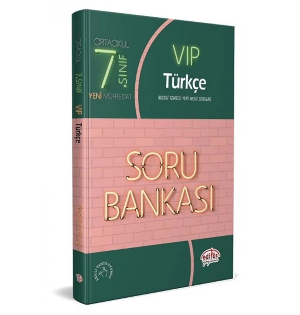 Editör 7.Sınıf Türkçe Vip Soru Bankası