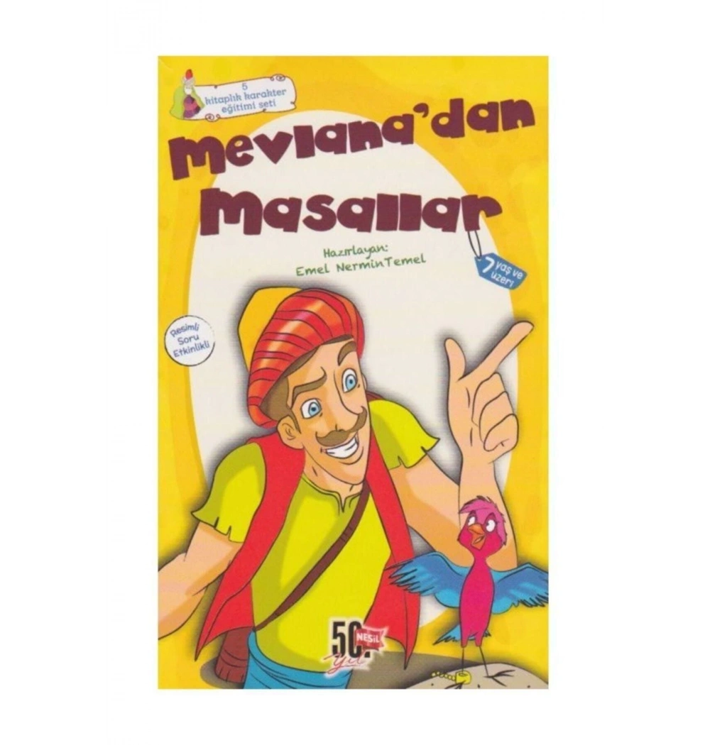Mevlanadan Masallar 5 Kitap Emel Nermin Temel Nesil