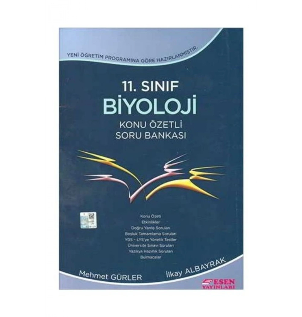 Esen 11.Sınıf Biyoloji Konu Özetli Soru Bankası
