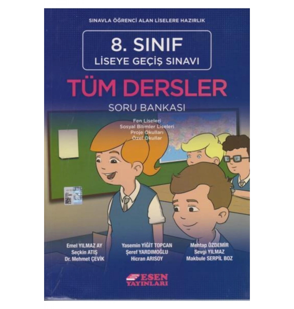 Esen 8.Sınıf Tüm Dersler Soru Bankası