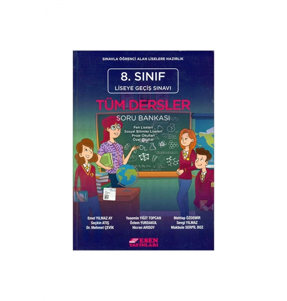 Esen 8.Sınıf Tüm Dersler Soru Bankası