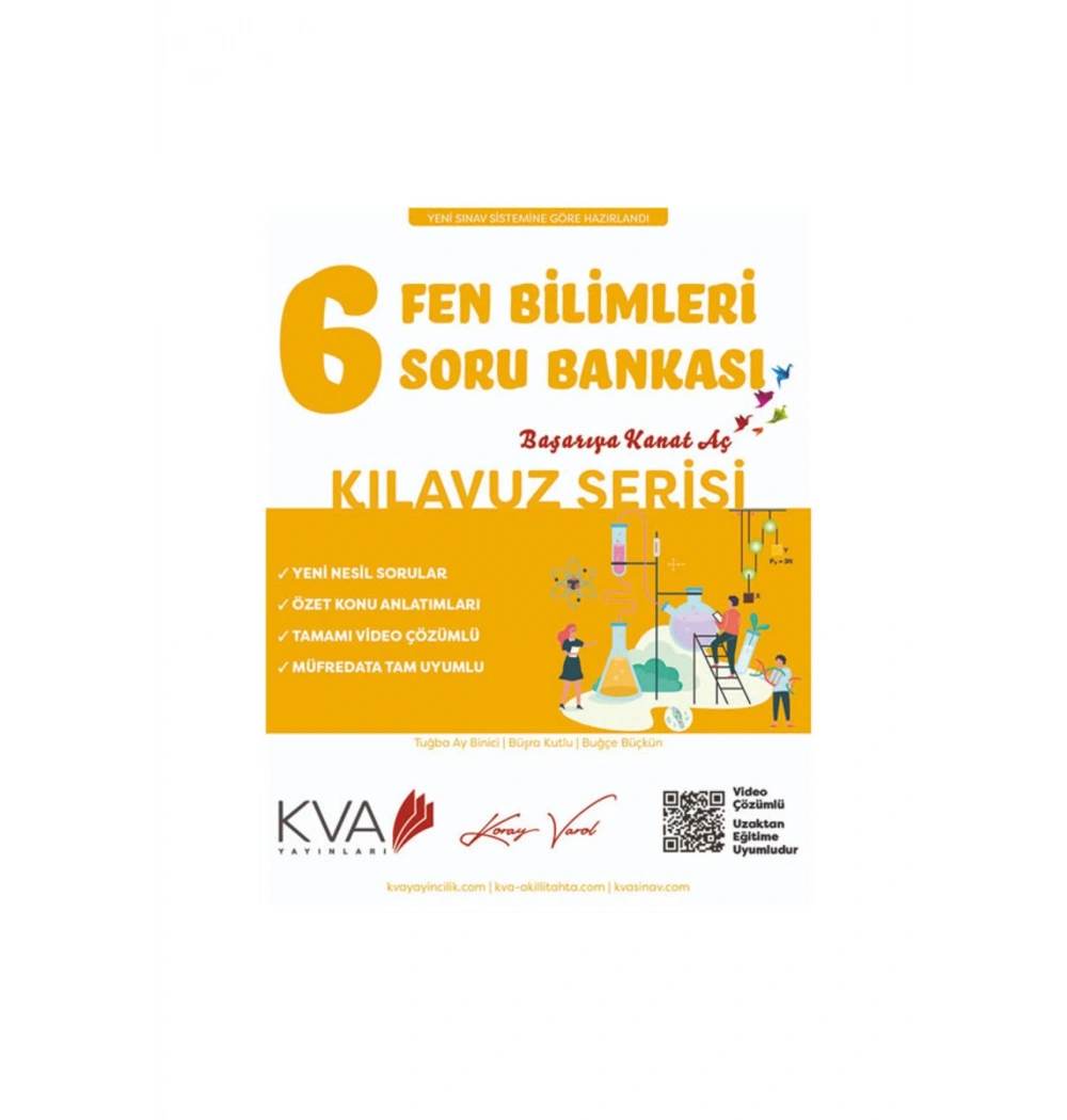 Kva 6.Sınıf Fen Bilimleri Soru Bankası Kılavuz Serisi