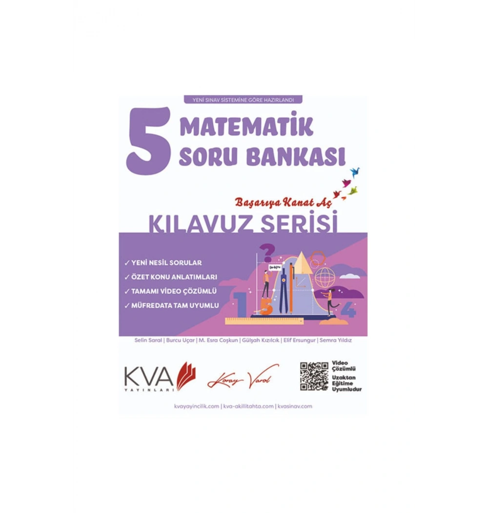 Kva 5.Sınıf Matematik Soru Bankası Kılavuz Serisi
