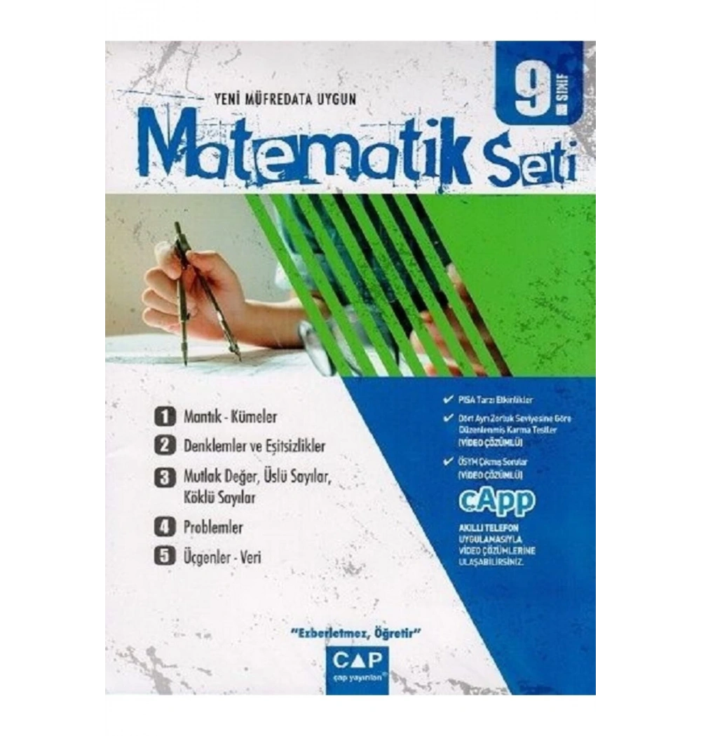 Çap Anadolu Liseleri İçin 9.Sınıf  Matematik Seti