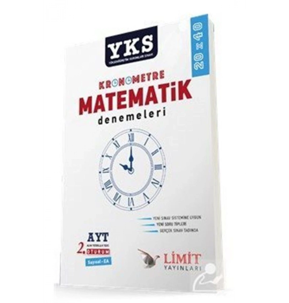 *Kampanya* Limit Yks Kronometre Matematik Denemeleri  Ayt  2.Oturum 20X40