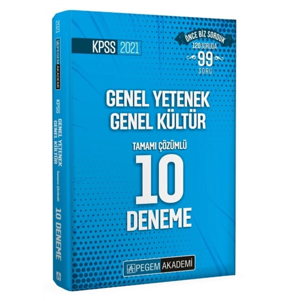 Pegem 2021 Kpss Gk Gy Çözümlü 10 Deneme