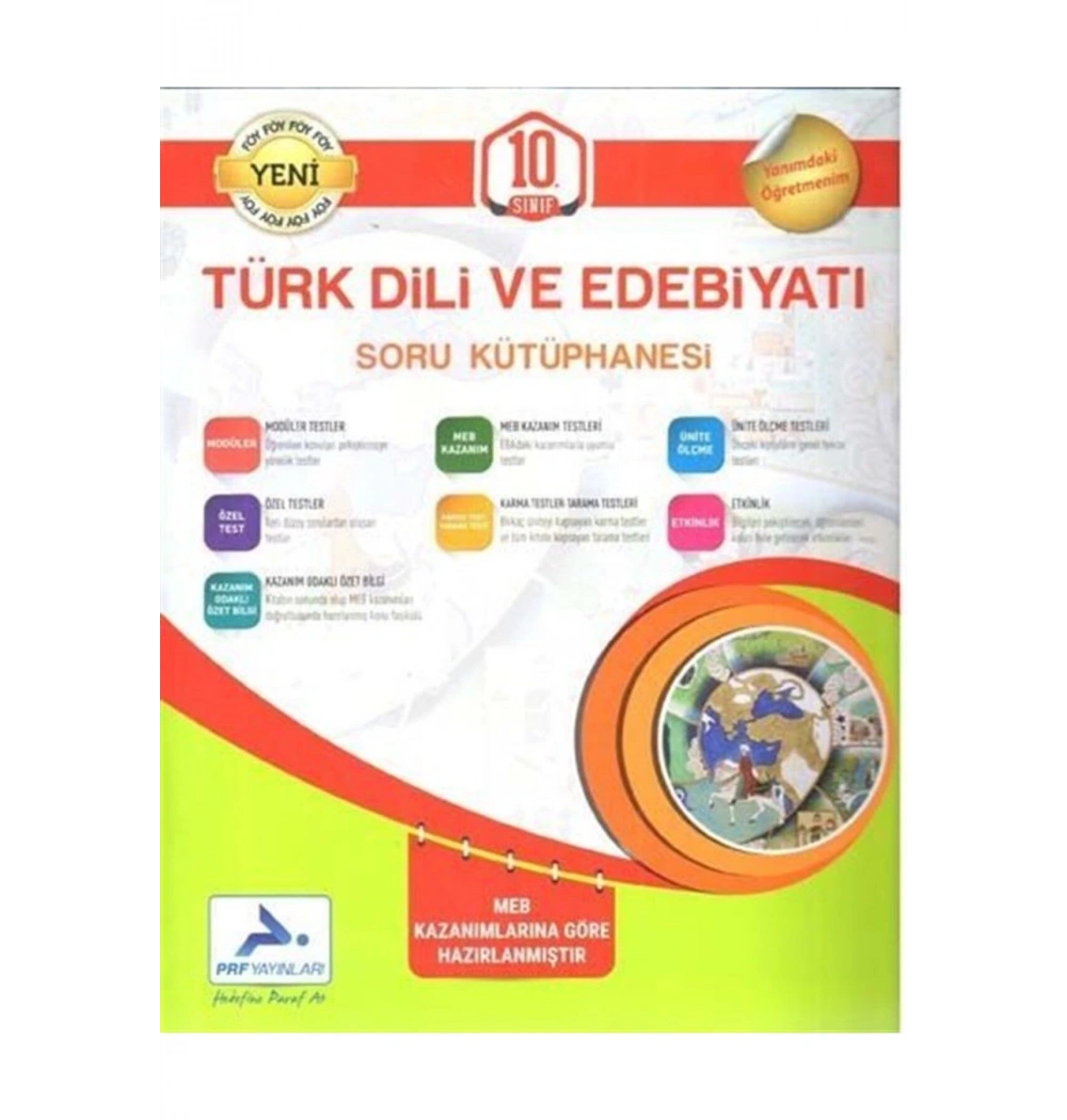 Paraf 10.Sınıf Türk Dili Edebiyati Soru Kütüphanesi