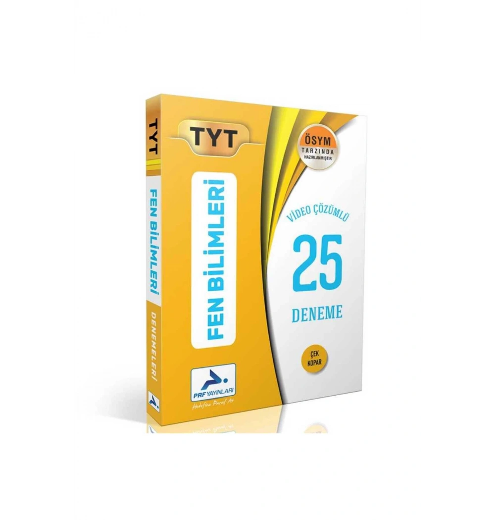 Paraf Tyt Fen Bilimleri Çözümlü 25 Deneme