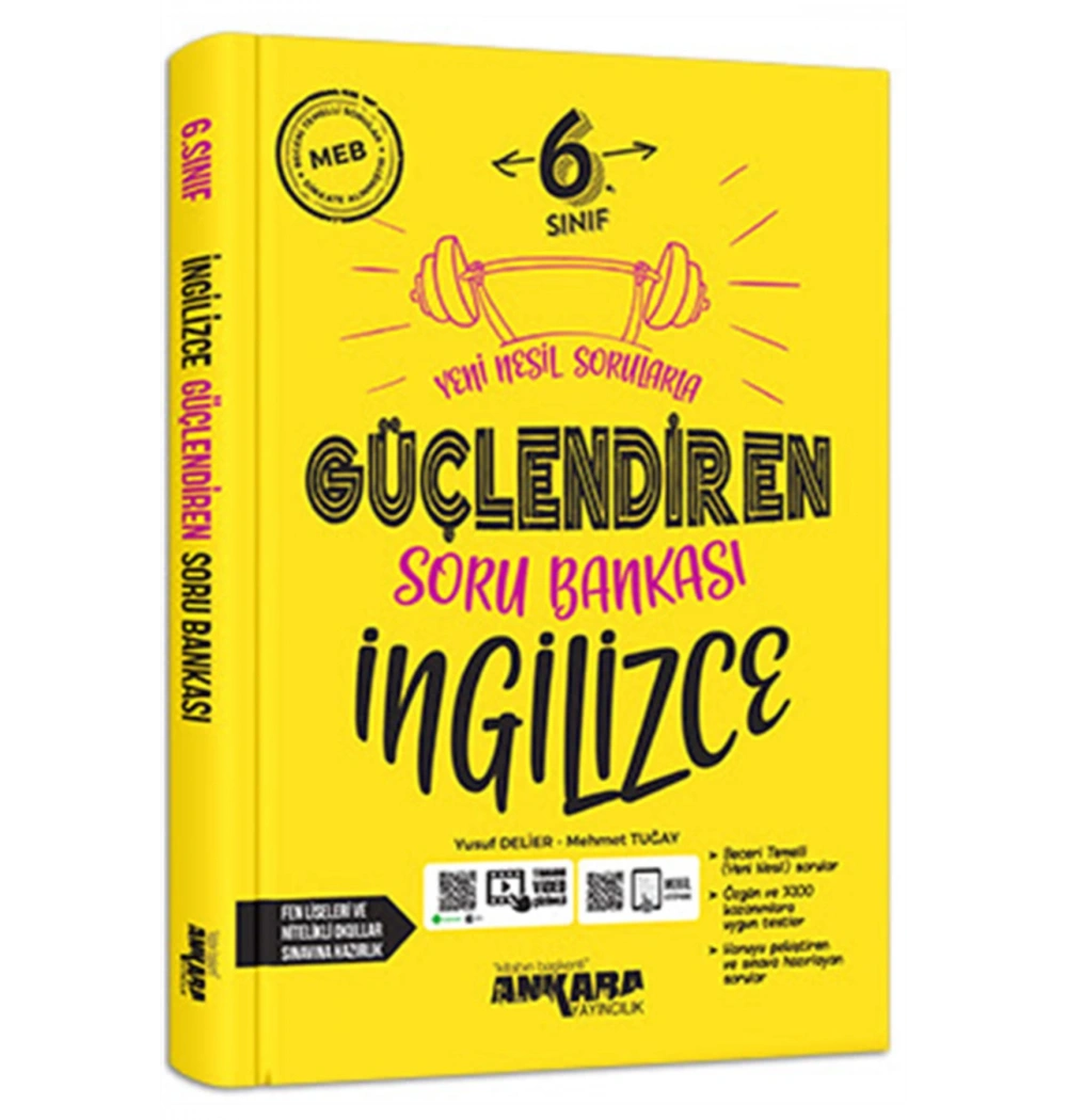 6. Sınıf İngilizce Güçlendi̇Ren Soru Bankasi Ankara Yayın