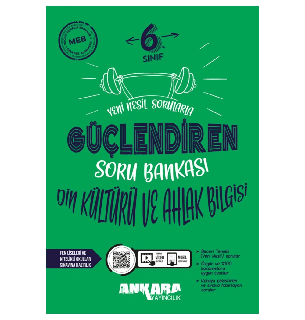 Ankara 6. Sınıf Di̇N Kültürü Güçlendi̇Ren Soru Bankasi