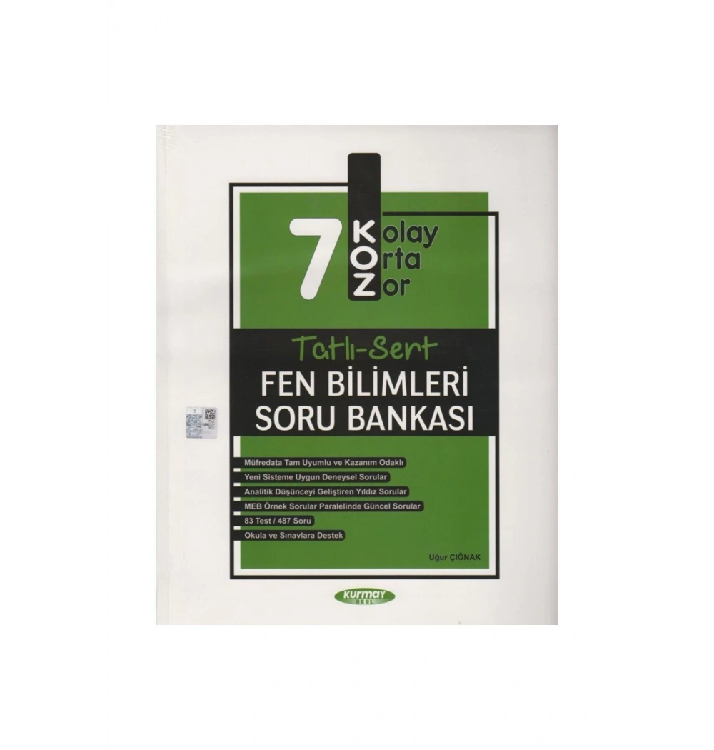Kurmay 7.Sınıf Koz Fen Bilimleri Tatlı Sert Soru Bankası