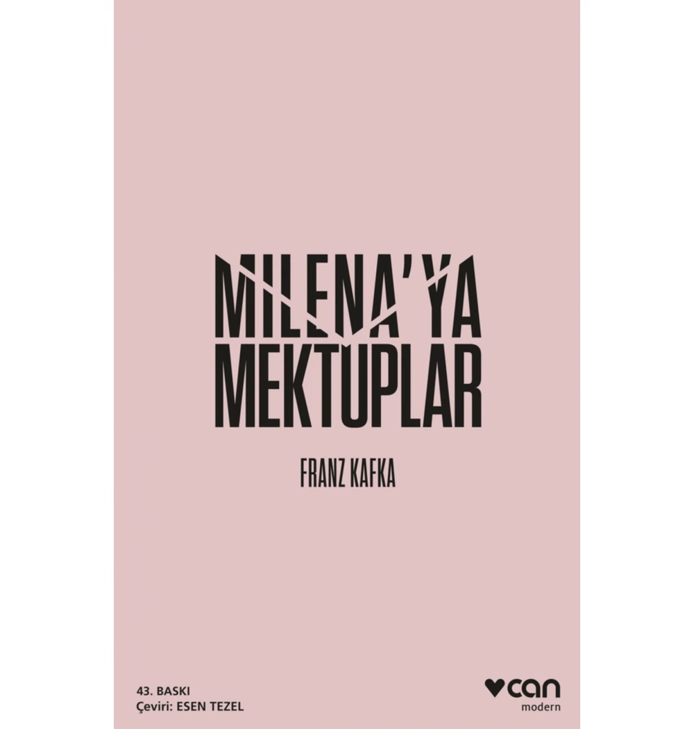 Milenaya Mektuplar  Franz Kafka   Can