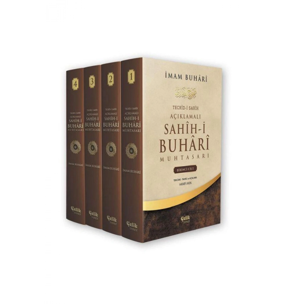 Sahihi Buhari 4 Cilt Çanta Boy Çelik Yayınevi