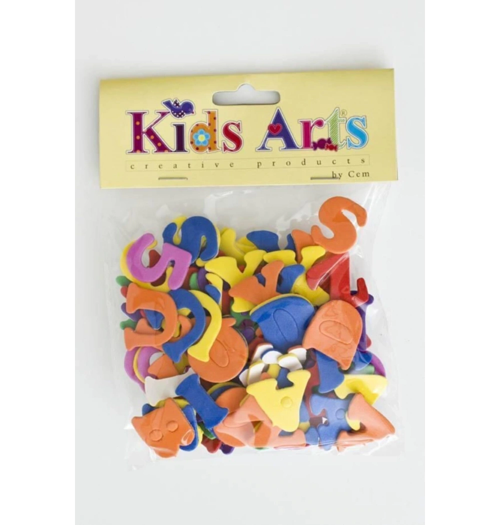 Kıds Arts  My-017B Eva Set  Harfler 24/144