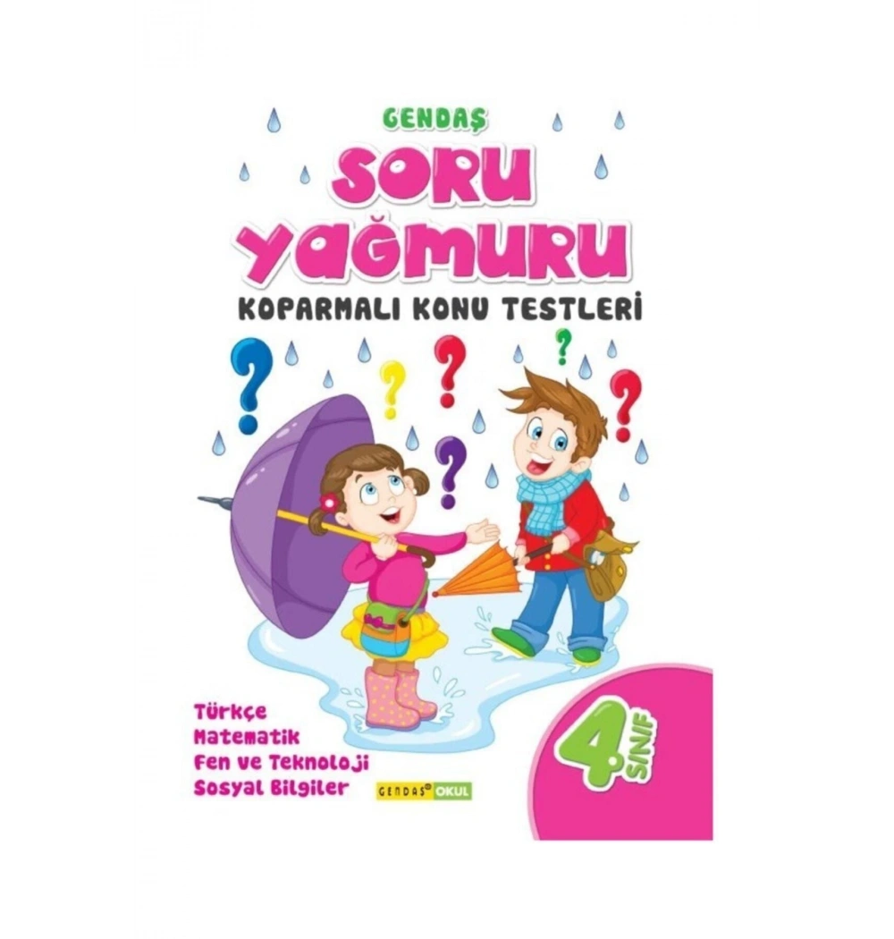 Gendaş 4.Sınıf Tüm Dersler Soru Yağmuru