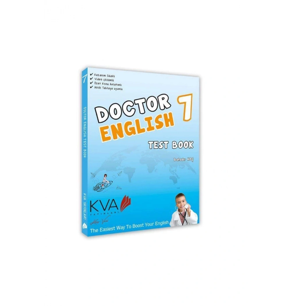 *Kampanya* 7.Sınıf Doctor Englısh Test Book   Koray Varol Akademi