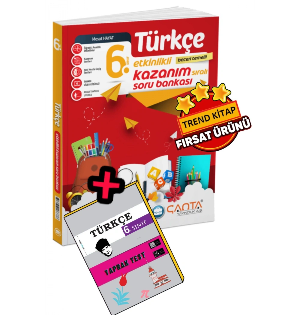 Çanta 6.Sınıf Türkçe Soru Bankası