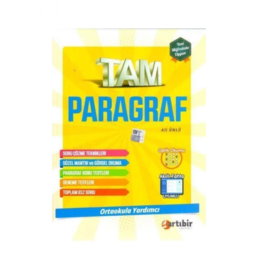 8.Sınıf  Tam Paragraf           Artıbir