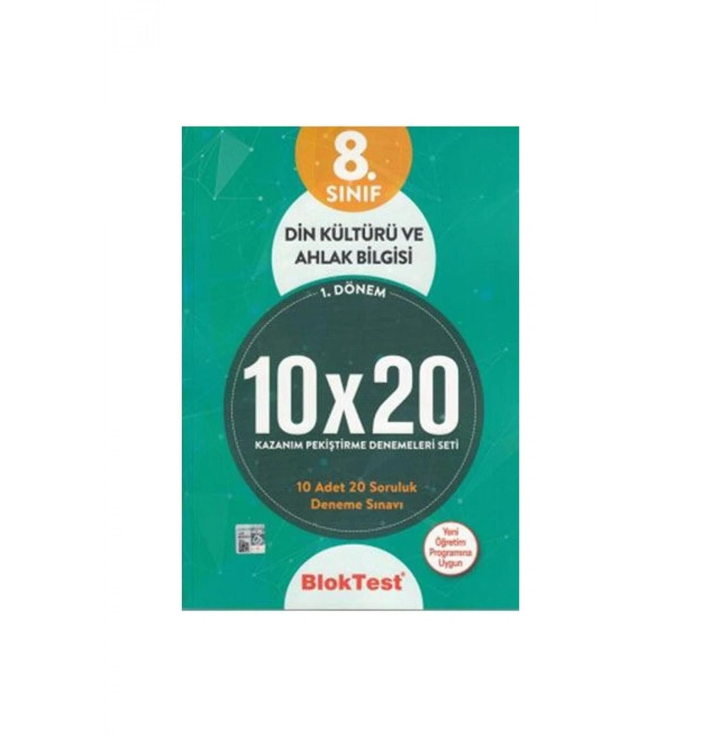 Bloktest 8.Sınıf Din Kültürü 10X20 Deneme Sınavı