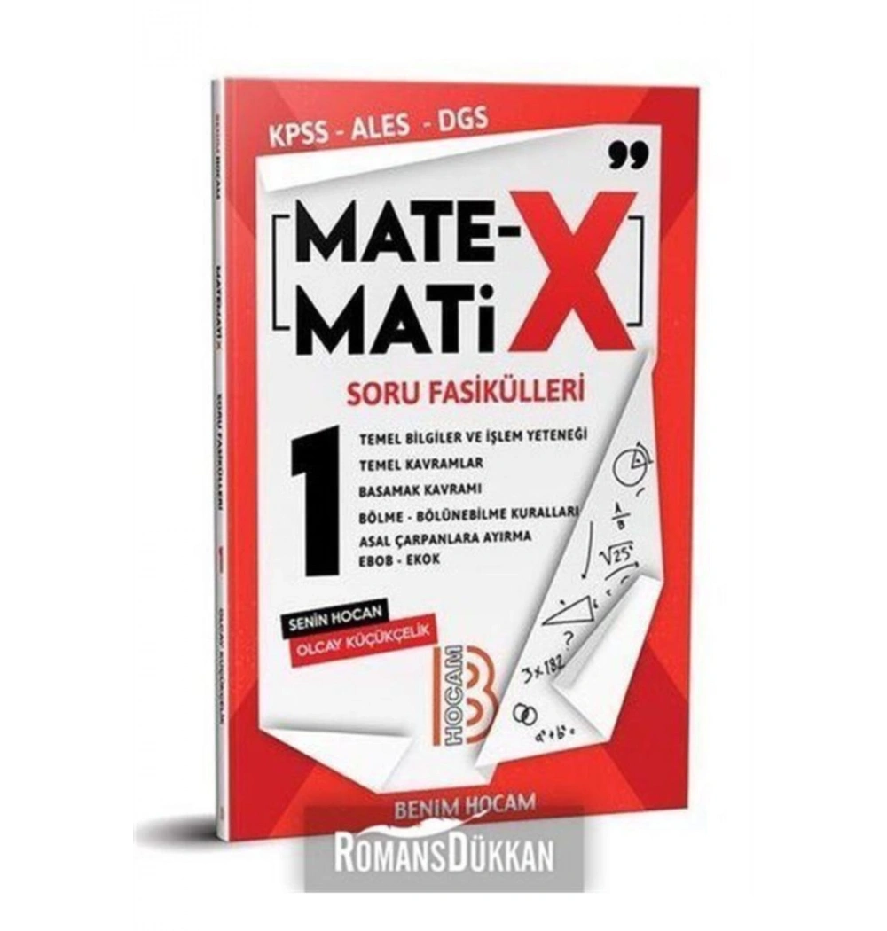 Kpss Ales Dgs Matematix 1 Soru Fasikülleri  Benim Hocam