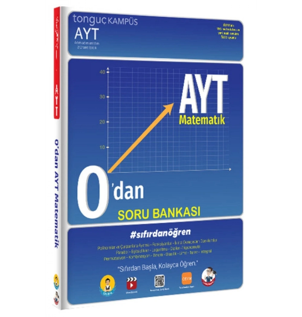 Tonguç 0 Dan Ayt Matematik Soru Bankası