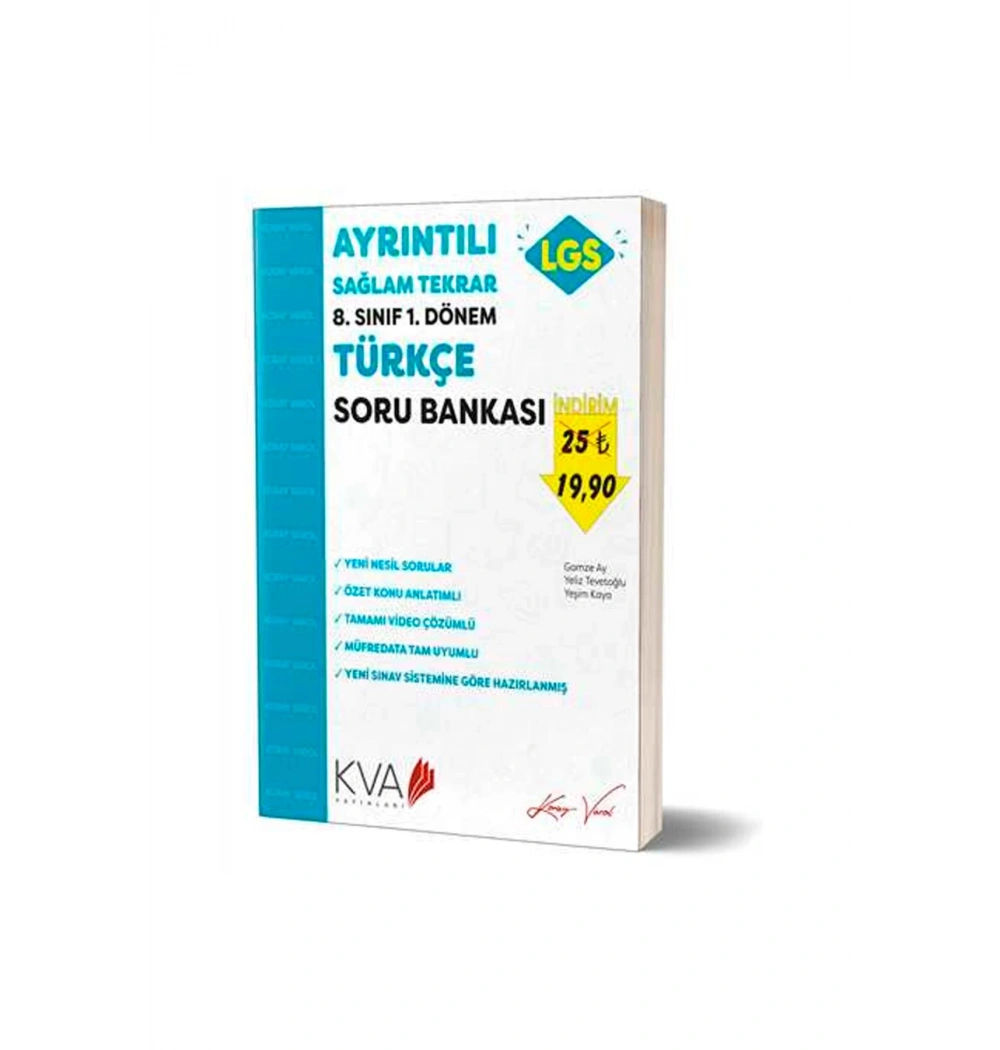 *Kampanya* Lgs 1.Dönem 8.Sınıf Türkçe Soru Bankası Koray Varol