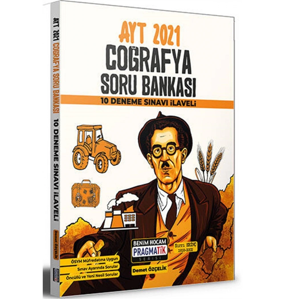 Ayt 2021 Coğrafya Soru Bankası+10 Deneme Benim Hocam