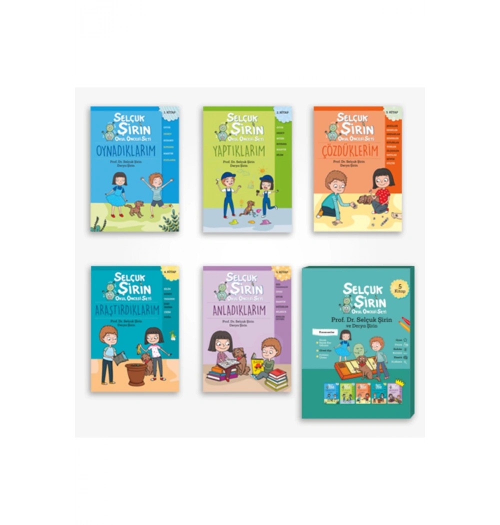 Selçuk Şirin Okul Öncesi Seti 5 Kitap  Doğanegmont