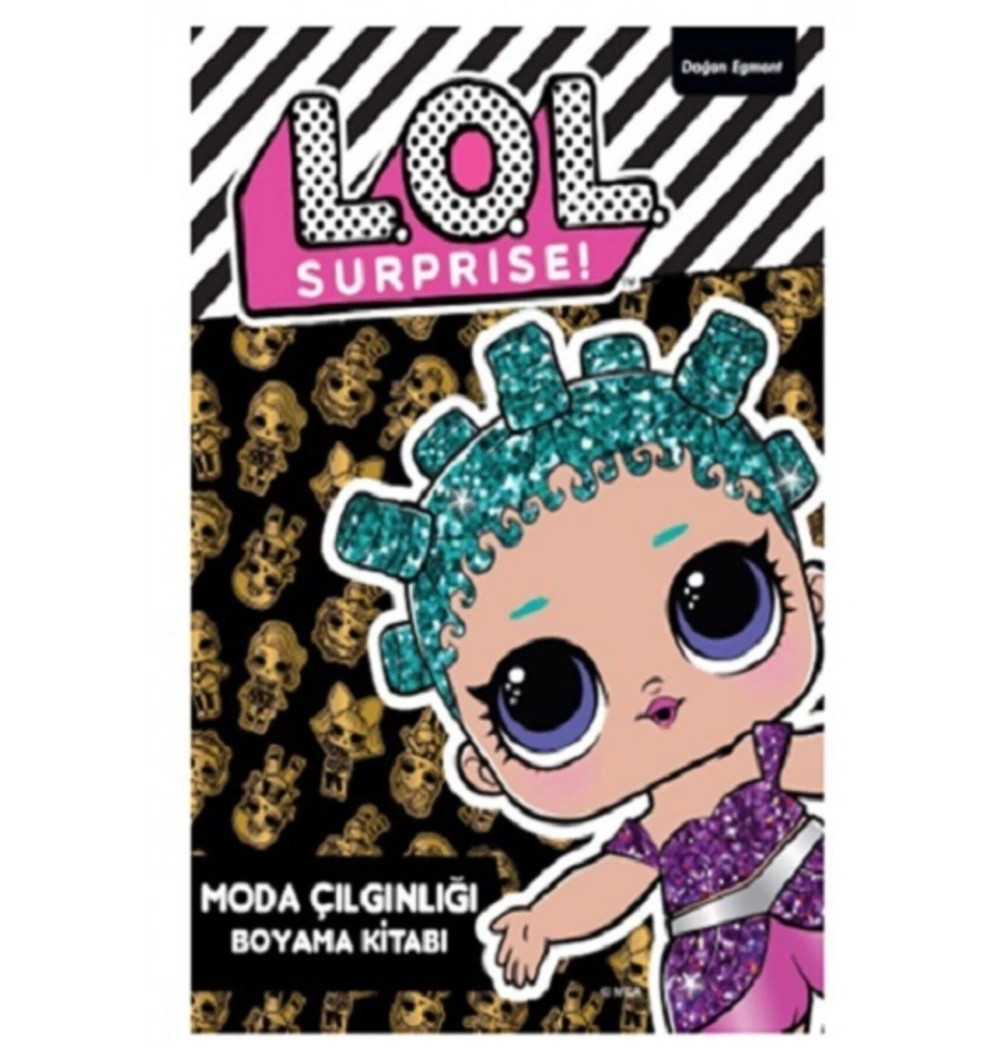 Lol Surprıse Moda Çılgınlığı Boyama Kitabı