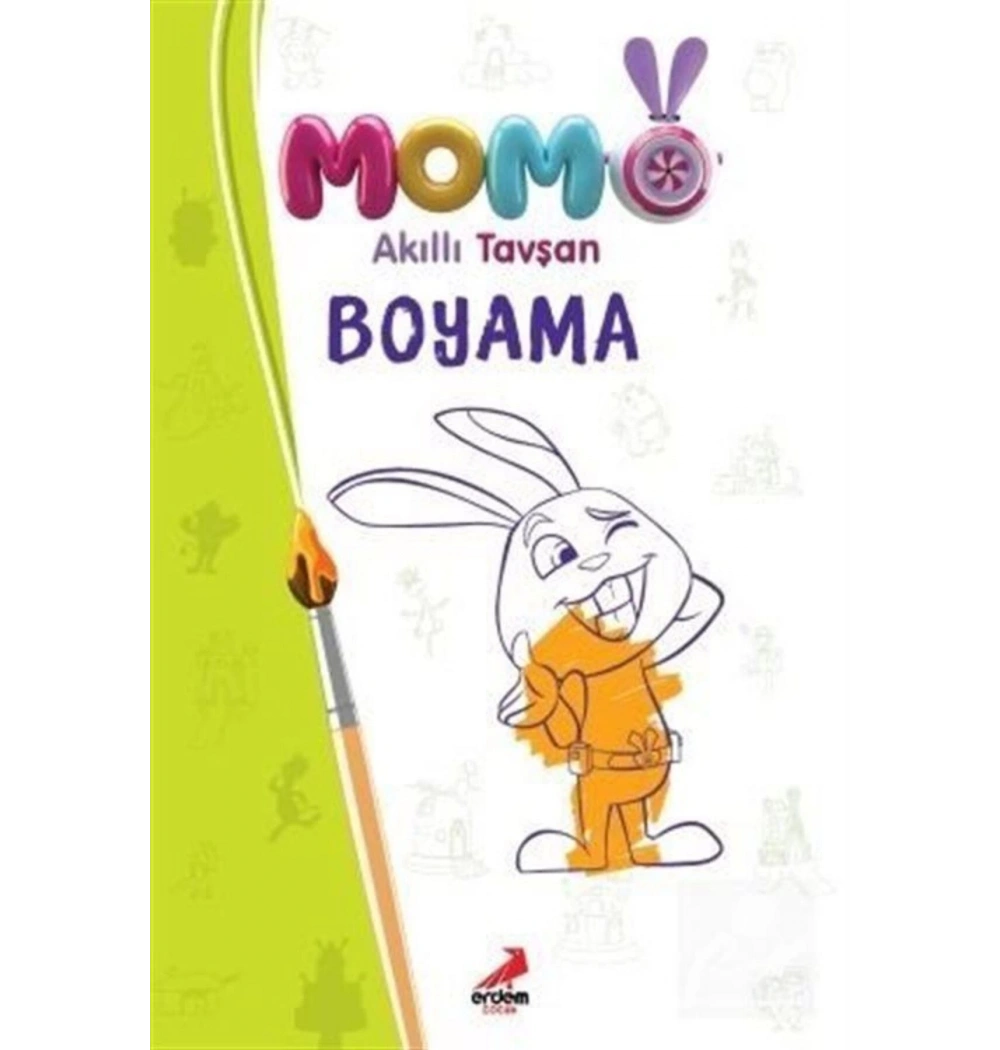 Momo Akıllı Tavşan Boyama   Erdem