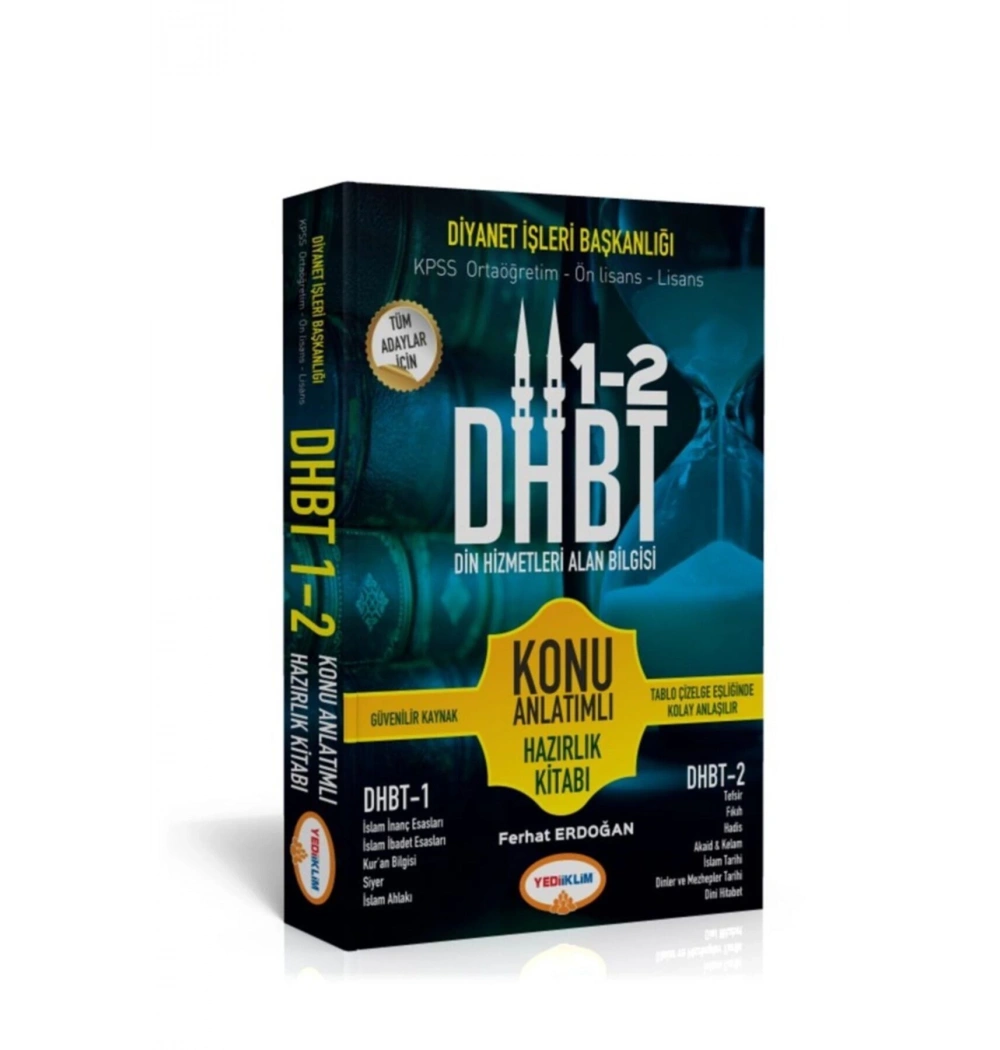 Dhbt Tüm Adaylar 1-2 Konu Anlatım Ferhat Erdoğan Yediiklim