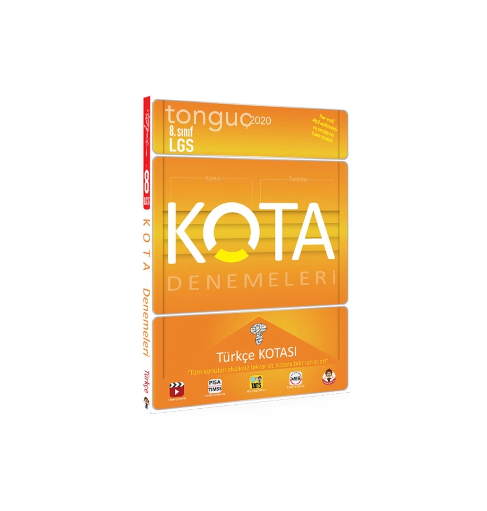 Tonguç 8.Sınıf Türkçe Kotası Denemeleri