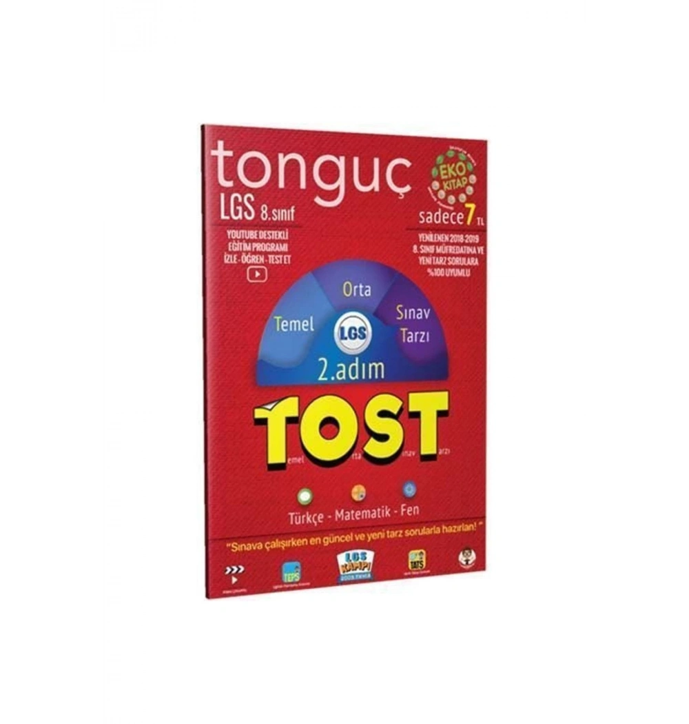 Tonguç Lgs Türkçe Matematik Fen Tost 2.Adım 2020