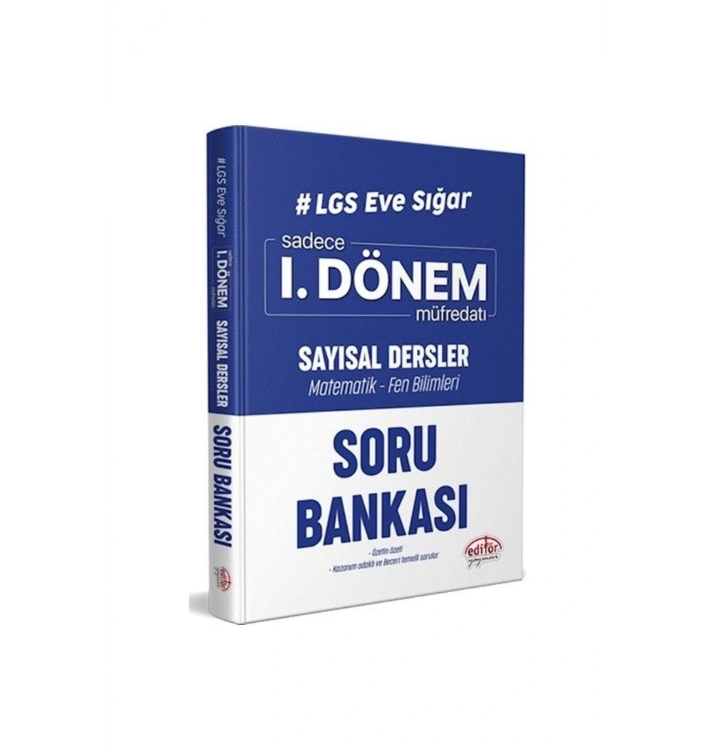 Editör Lgs 1.Dönem Sayısal Dersler Soru Bankası