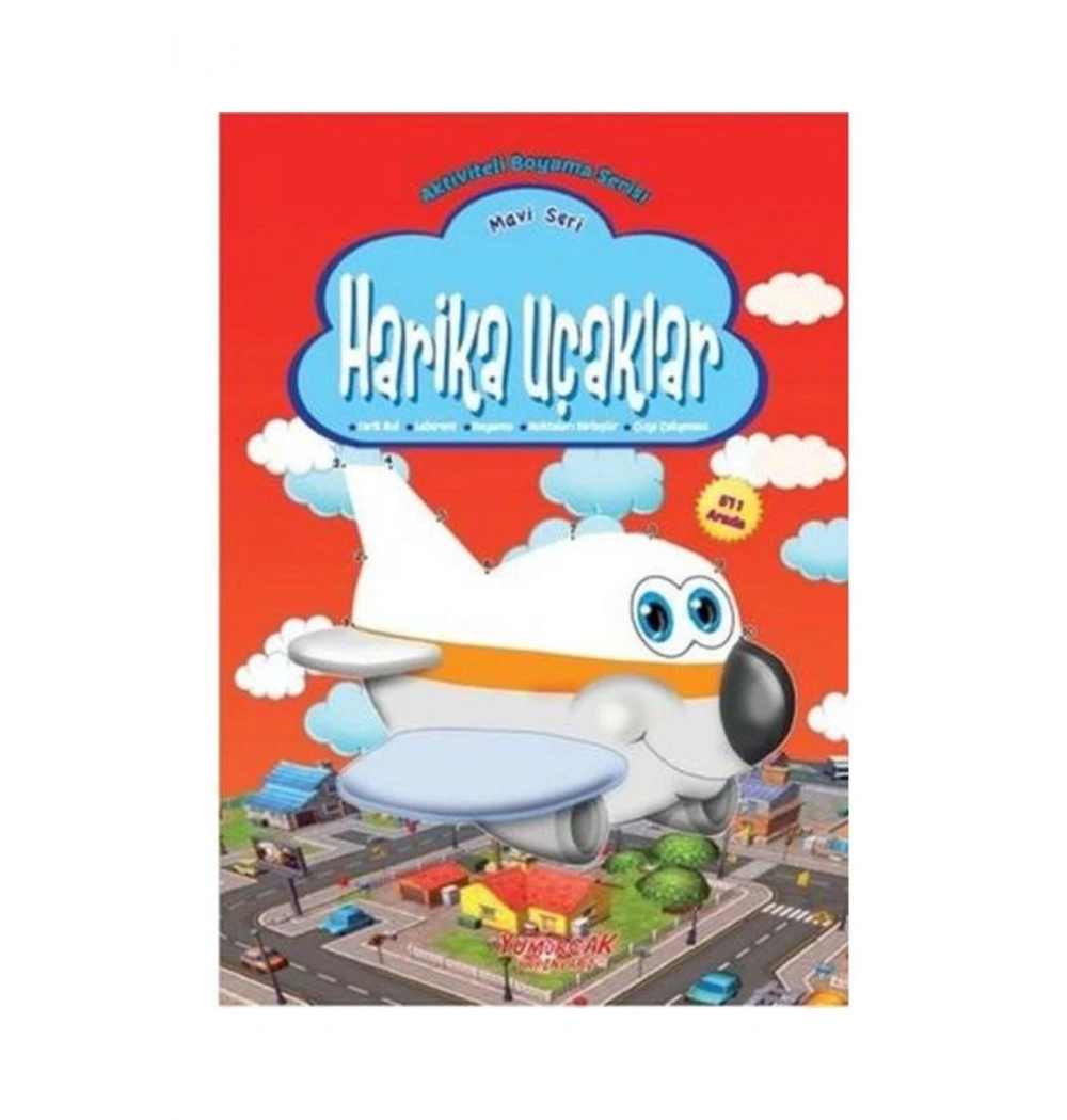 Aktiviteli Boyama Mavi Seri  Yumurcak