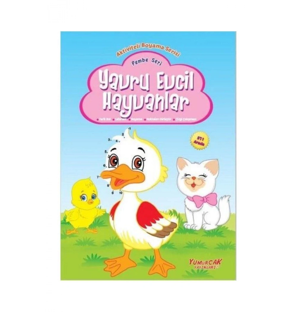 Aktiviteli Boyama Pembe Seri   Yumurcak