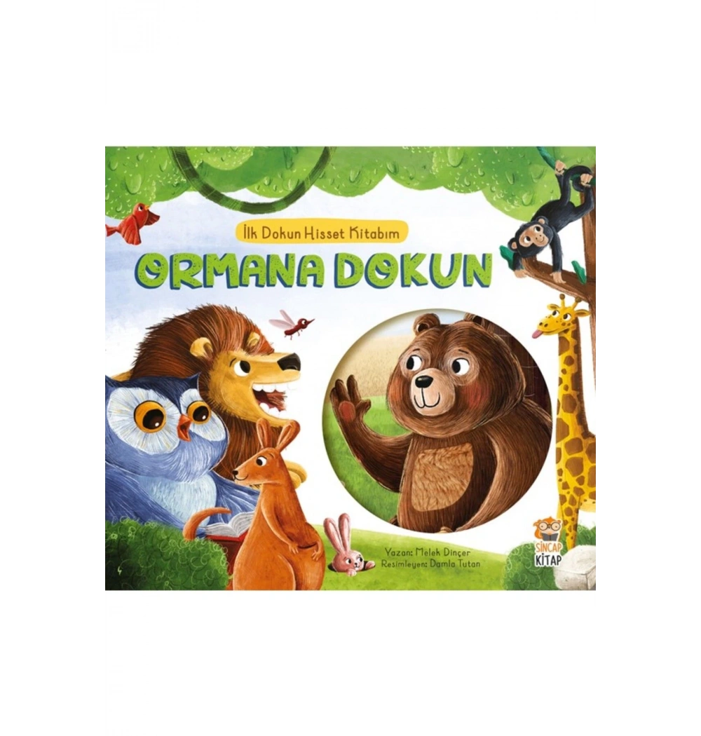 İlk Dokun Hisset Kitabım Ormana Dokun  Sincap Kitap