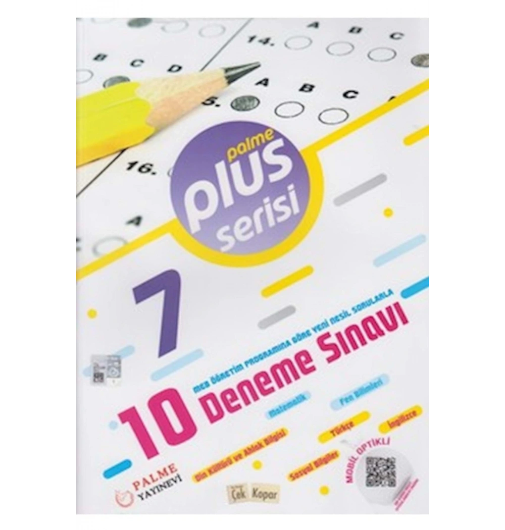 Palme 7.Sınıf Plus 10 Deneme Sinavi