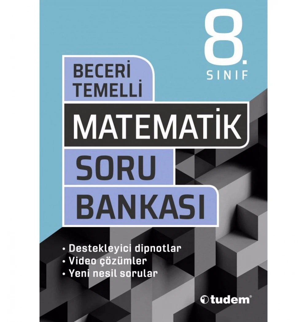 Tudem 8.Sınıf Matematik Beceri Temelli Soru Bankası