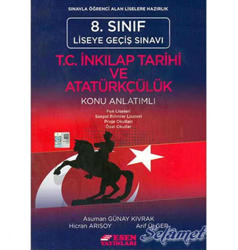 Esen 8.Sınıf İnkilap Tarihi Konu Anlatımlı
