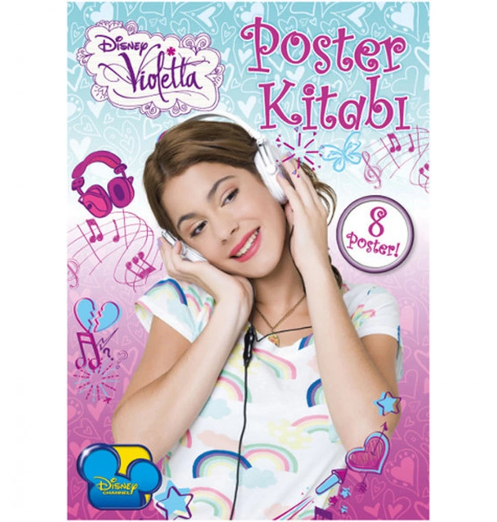 Disney Violetta 8 Li Poster Kitabı Doğan