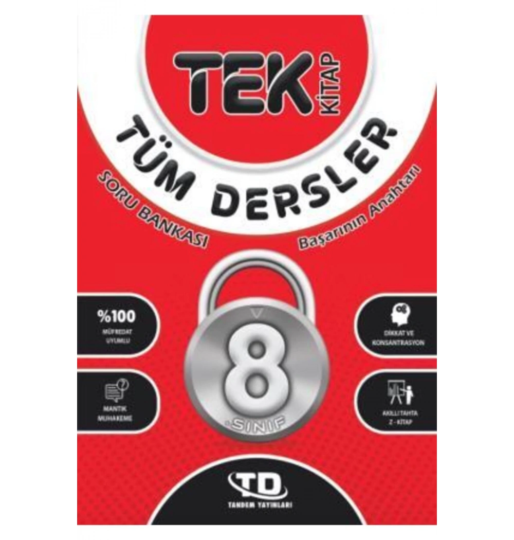 Tandem 8.Sınıf Tüm Dersler Soru Bankası