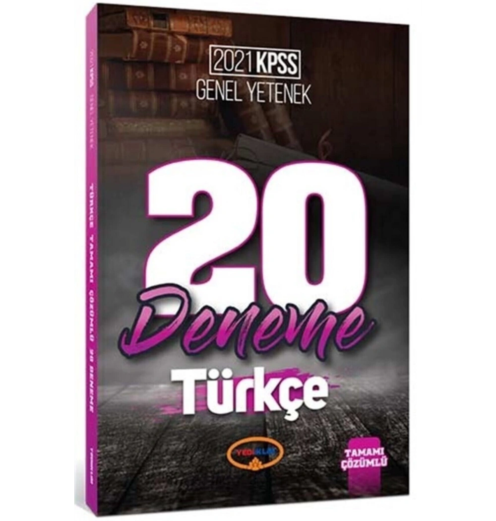2021 Kpss Gy Türkçe Tamamı Çözümlü 20 Deneme Yediiklim