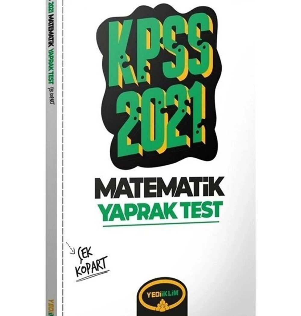 Kpss 2021 Matematik Yaprak Test Yediiklim