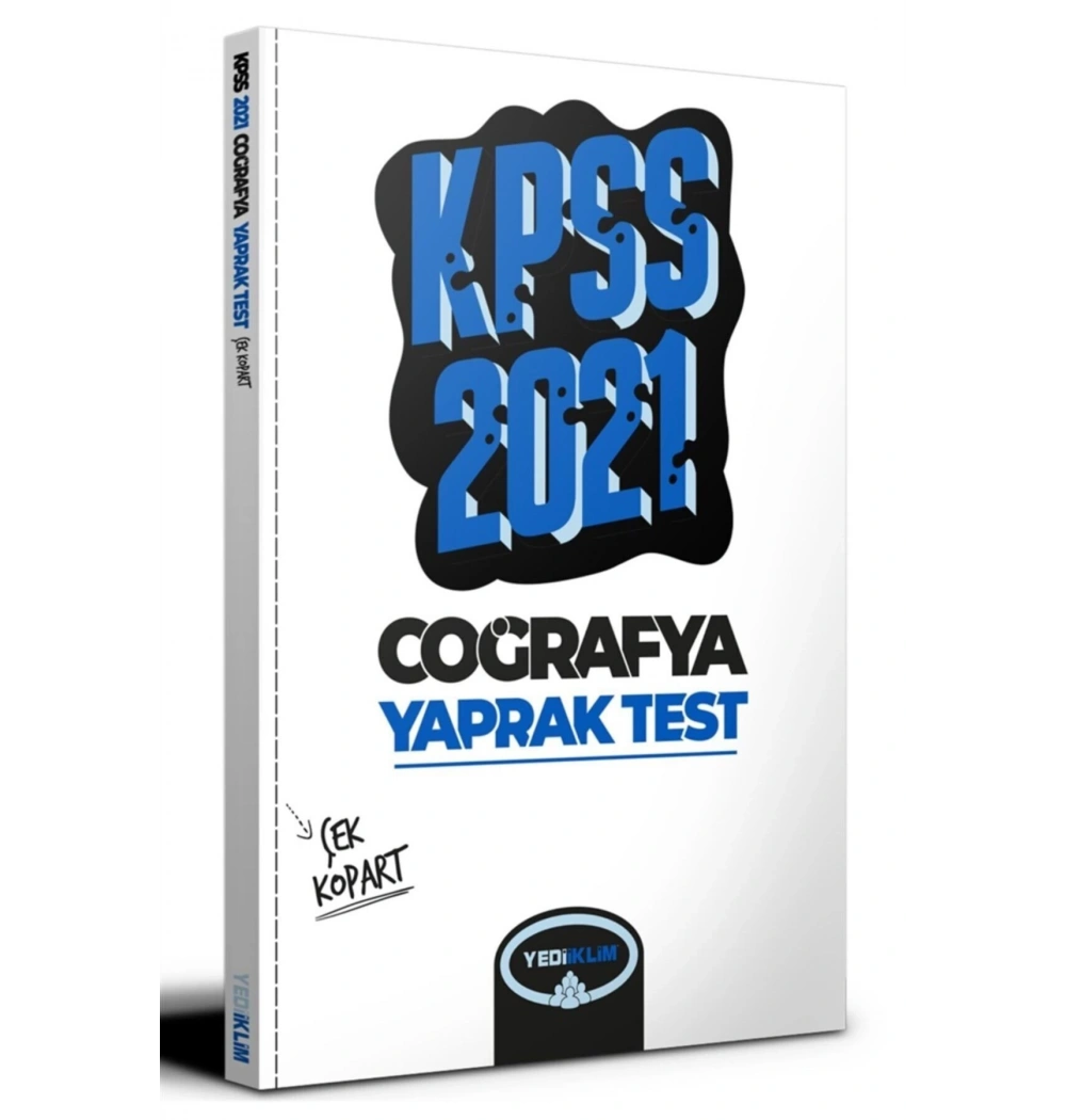 Kpss 2021 Coğrafya Yaprak Test Yediiklim