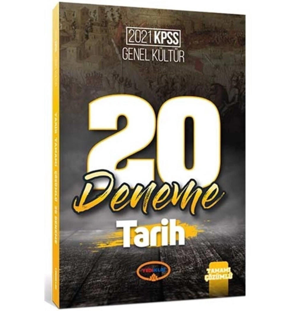 2021 Kpss Gk Tarih Çözümlü 20 Deneme Yediiklim