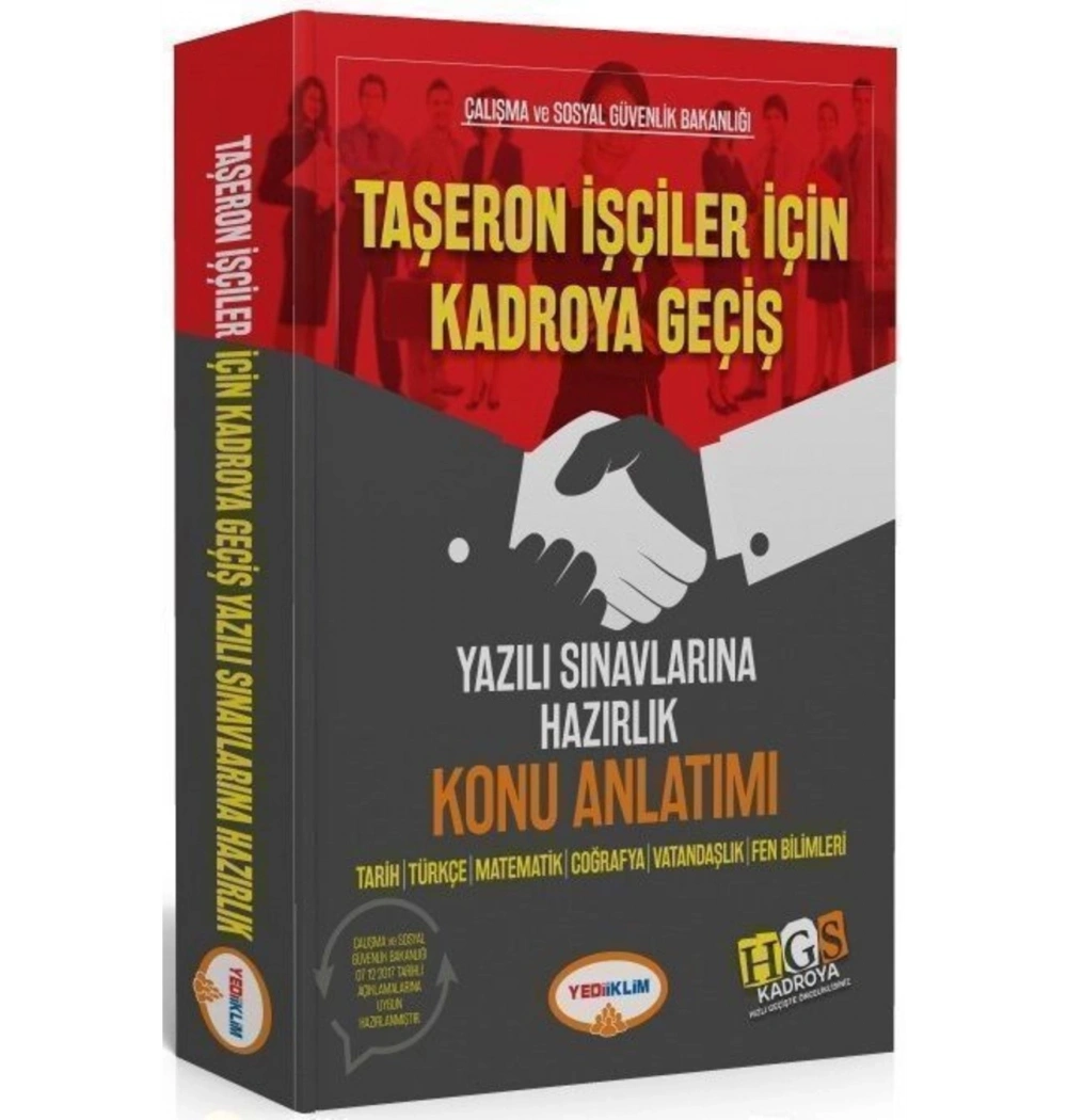 Taşeron İşçiler Kadroya Geçiş Sınavı Konu Anlatım  Yediiklim