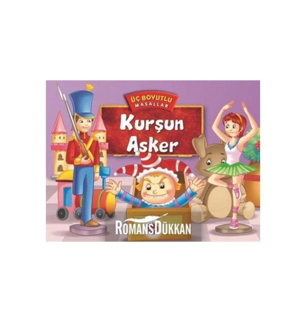 Kurşun Asker Üç Boyutlu Masallar Beyaz Balina
