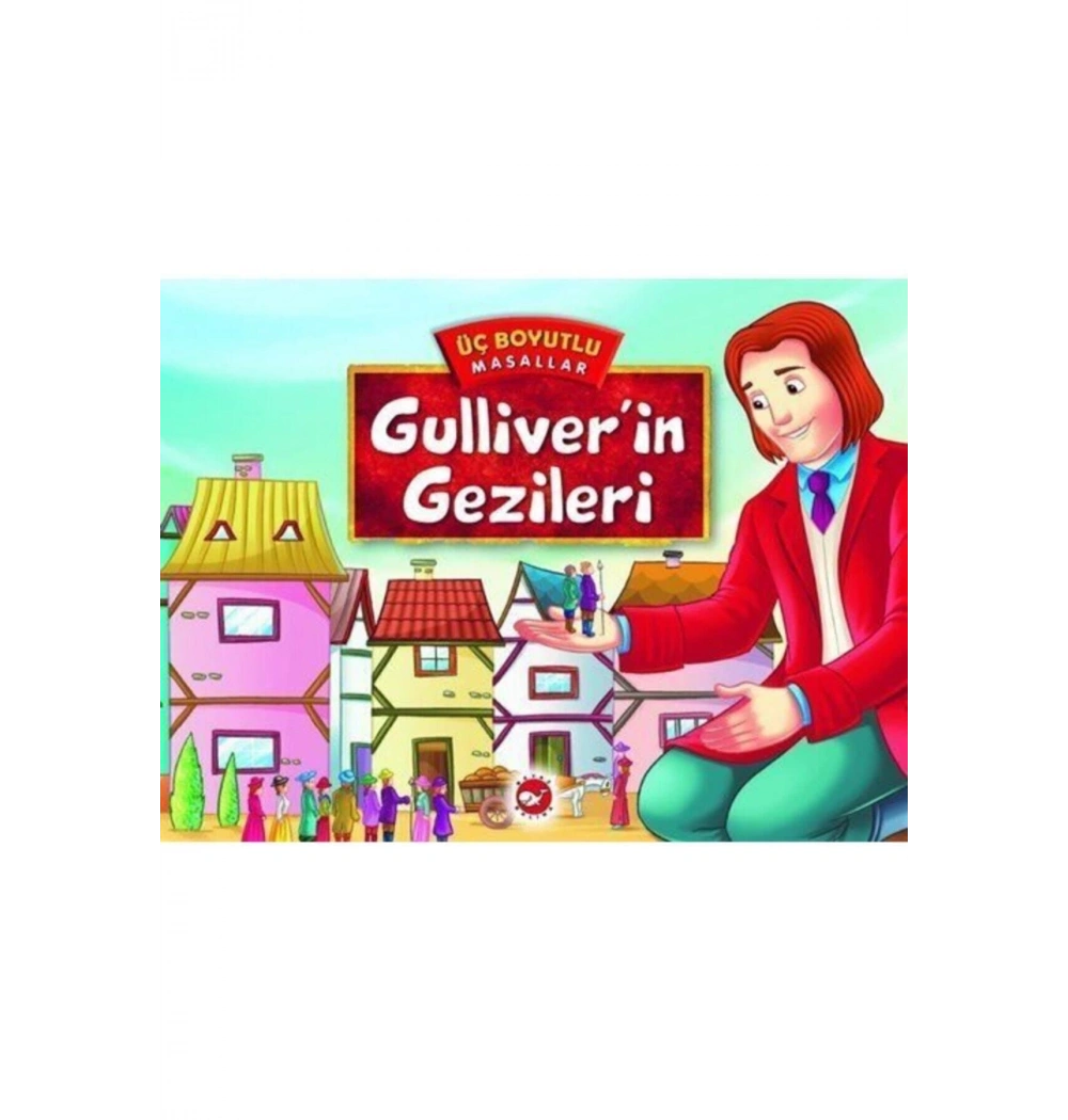 Gulliverin Gezileri Üç Boyutlu Masallar Beyaz Balina